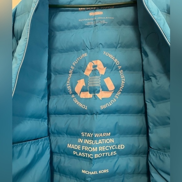 Michael Kors: Cyan Insulated Jacket - Picture 8 of 10